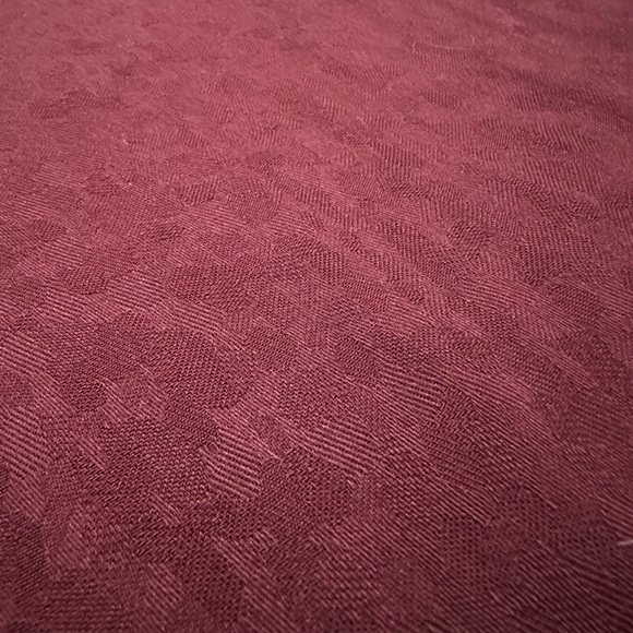 NWT Square Neck Burgundy Jumpsuit - Picture 5 of 5